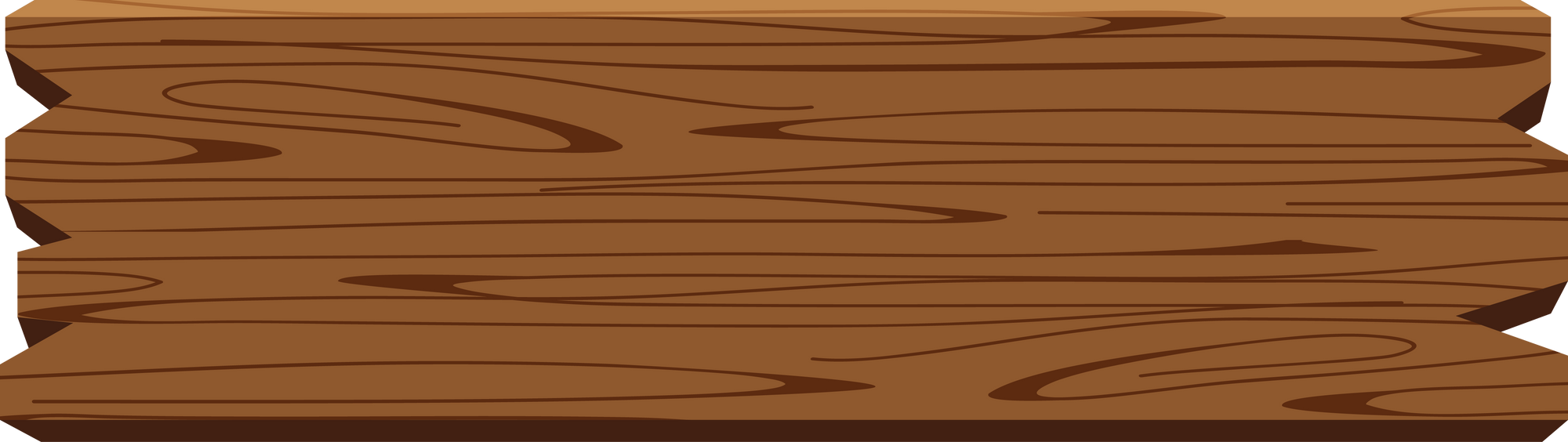 Wooden Plank Illustration